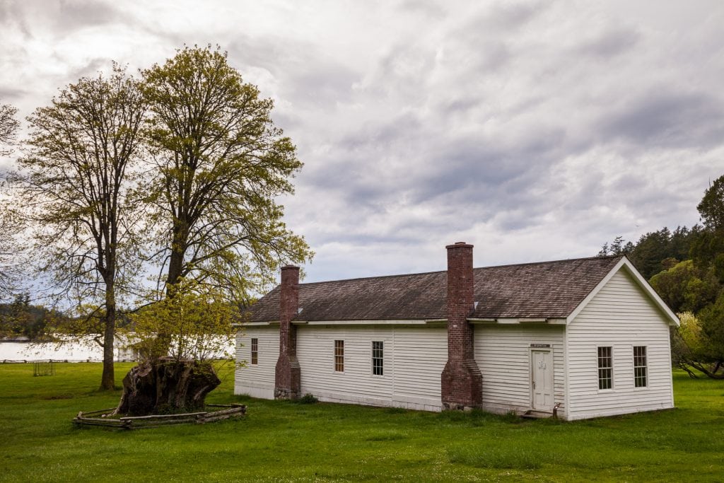 English Camp, Garrison Bay, San Juan Island National Historic Park, San Juan Island